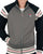 Fila Vintage Advantage Track Top Grey/Black/Red