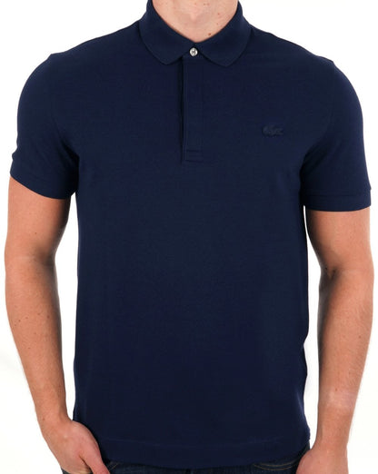 Lacoste Paris Tonal Poloshirt Marineblau