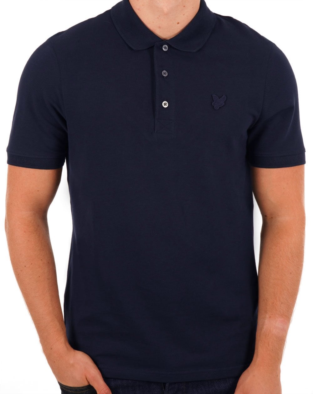 Lyle &amp; Scott Tonal Poloshirt Dunkelmarine