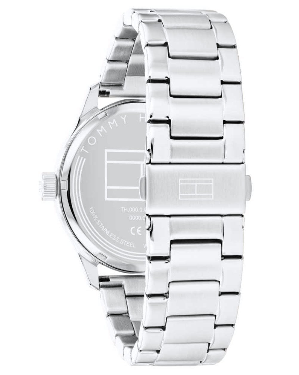 Tommy Hilfiger Uhren Forrest Uhr Silber/Blau