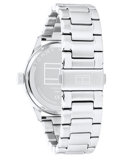 Tommy Hilfiger Uhren Forrest Uhr Silber/Blau