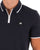 Weekend Offender Zip Polo Shirt Navy
