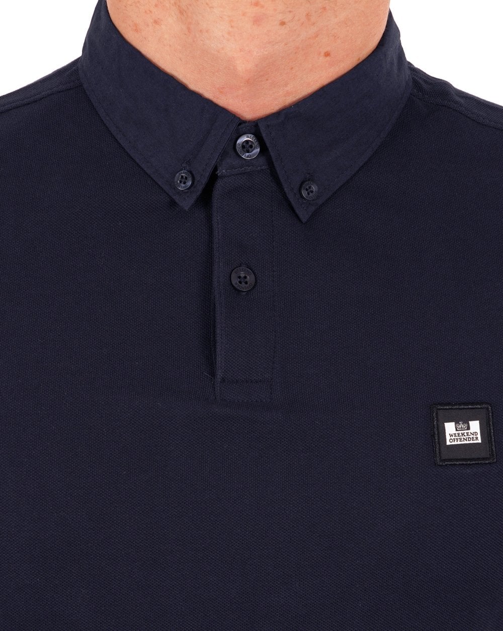 Weekend Offender Smarter Poloshirt Marineblau