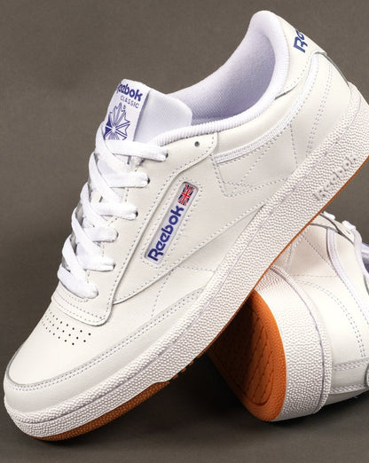Reebok Club C 85 Sneakers Weiß/Royalblau/Gummi