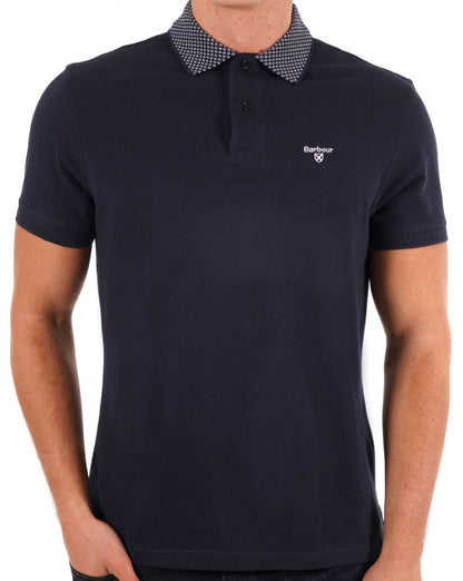 Barbour Bothian Poloshirt Marineblau
