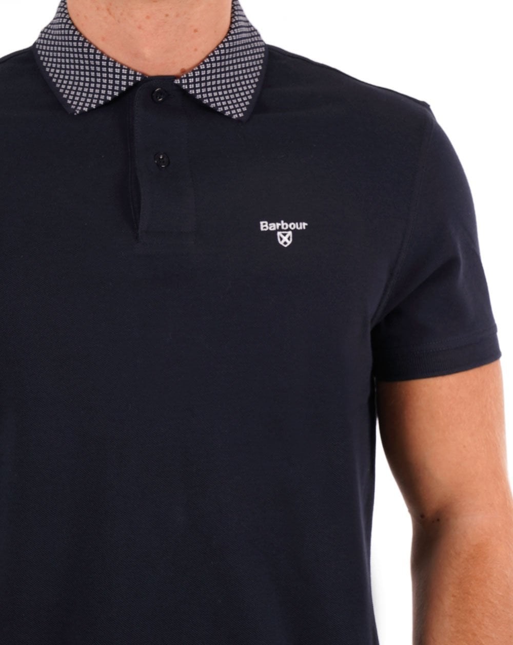 Barbour Bothian Poloshirt Marineblau