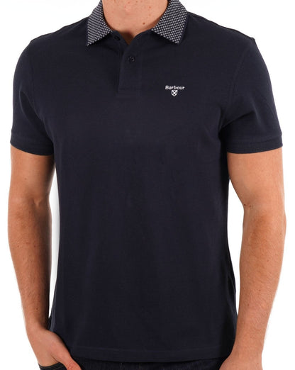 Barbour Bothian Poloshirt Marineblau