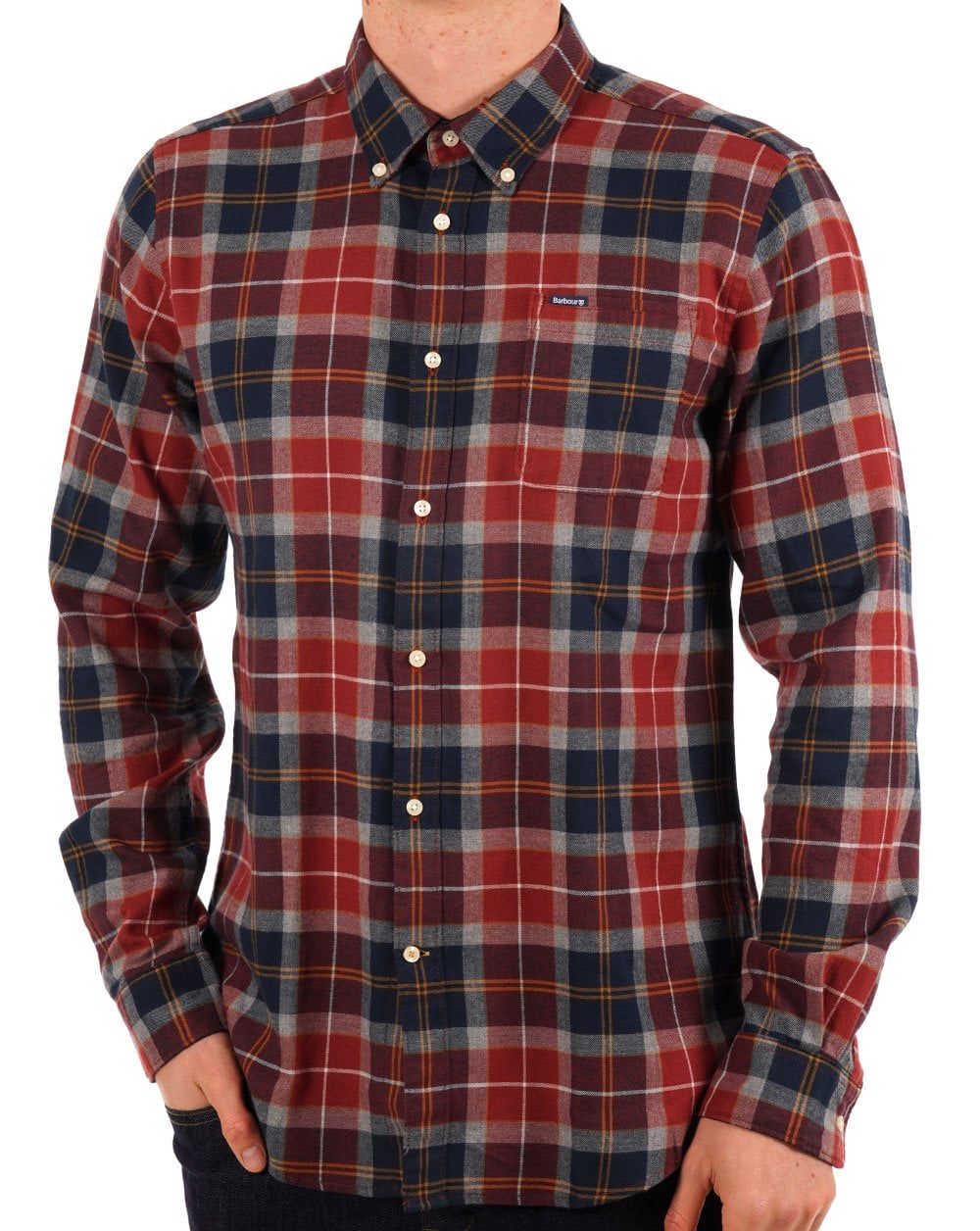 Barbour Rasay Tailored Fit Hemd Brackencroft Tartan