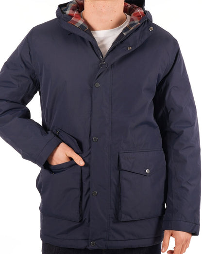 Barbour Hillcroft Jacke Marineblau