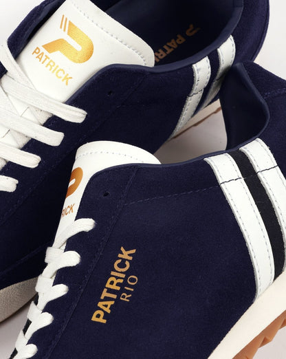 Patrick Rio Sneakers Marineblau Weiß