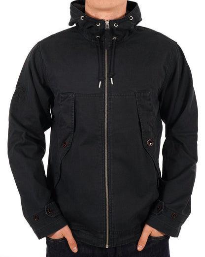 Pretty Green Cooper Jacke Schwarz