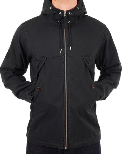 Pretty Green Cooper Jacke Schwarz