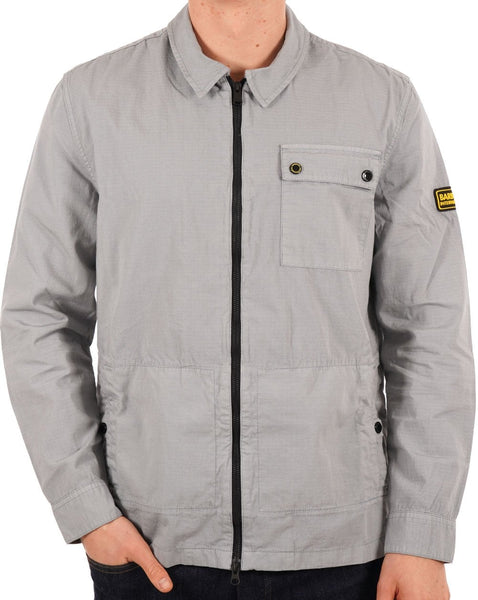 Barbour International Volt Overshirt Grey