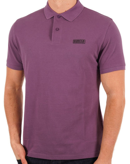 Barbour International Essential Poloshirt Lila Haze
