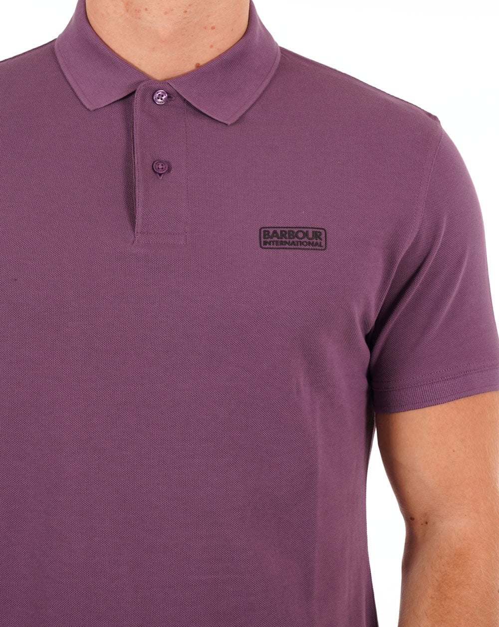 Barbour International Essential Poloshirt Lila Haze