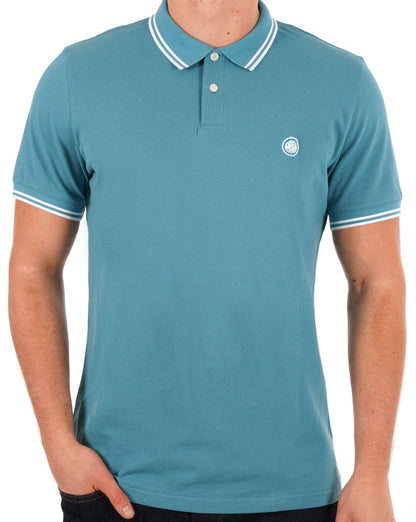 Pretty Green Barton Poloshirt Hellblau