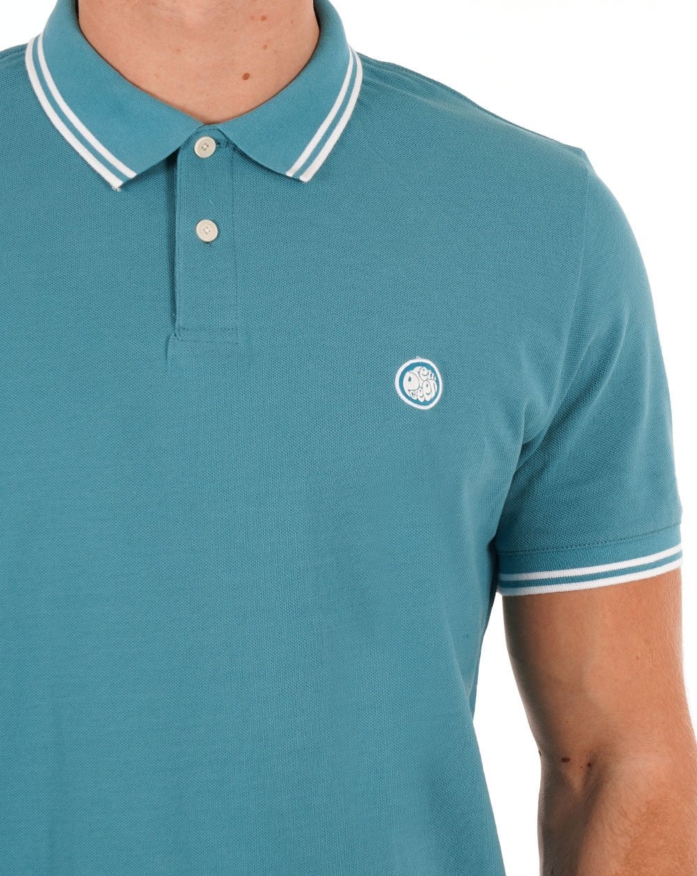 Pretty Green Barton Poloshirt Hellblau