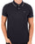 Gant Tipping Pique Polo Shirt Navy Blue