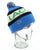 Lacoste Wool Logo Pom Pom Beanie Blue
