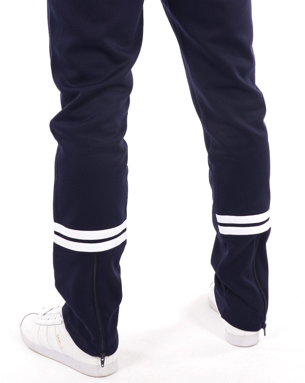 Sergio Tacchini Dallas Zip Track Pants Marineblau/Weiß