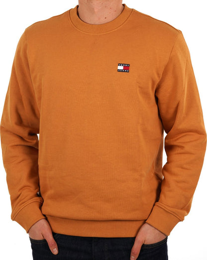 Tommy Jeans – Sweatshirt mit Rundhalsausschnitt, Toffee