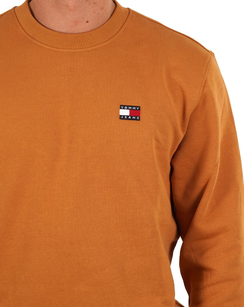 Tommy Jeans – Sweatshirt mit Rundhalsausschnitt, Toffee