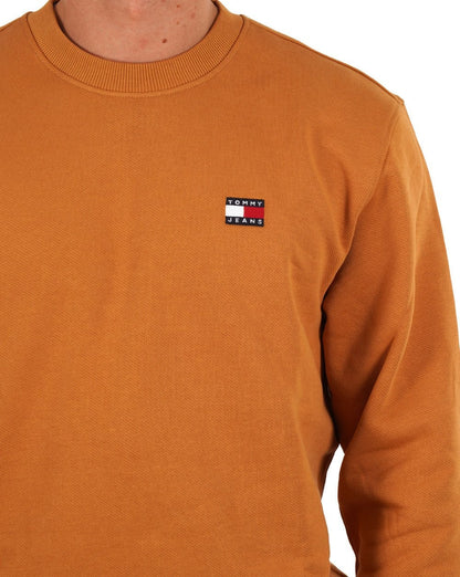Tommy Jeans – Sweatshirt mit Rundhalsausschnitt, Toffee