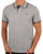 Gant Tipped Pique Polo Shirt Grey Melange