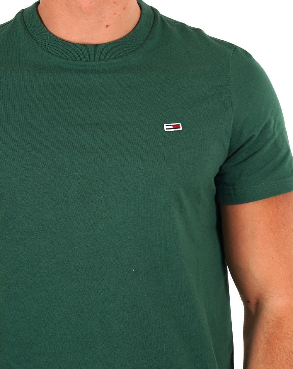 Tommy Jeans T-Shirt Court Grün