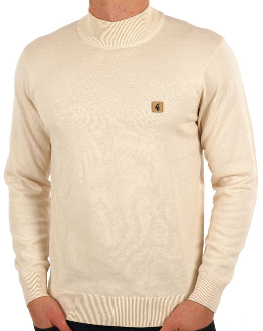 Gabicci Vintage Gabicci Vintage Duke Rollkragenpullover Creme