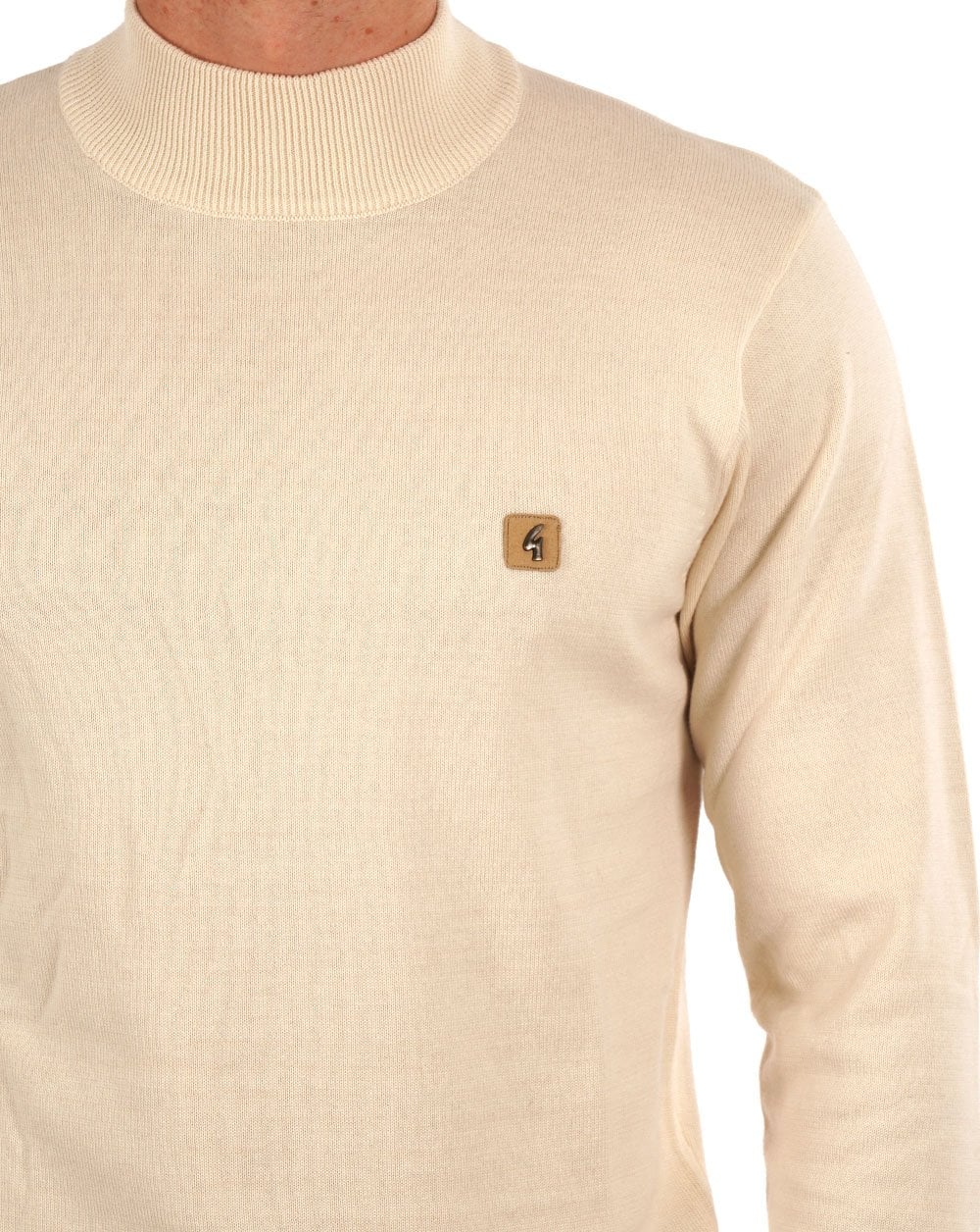 Gabicci Vintage Duke Rollkragenpullover Creme