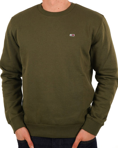 Tommy Jeans Sweatshirt Dunkeloliv