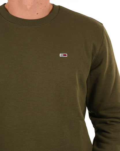 Tommy Jeans Sweatshirt Dunkeloliv