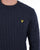 Lyle And Scott Cable Jumper Navy