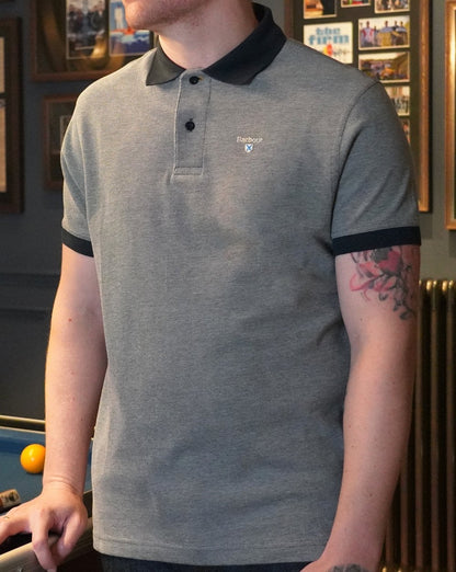 Barbour Sports Poloshirt Mitternachtsblau