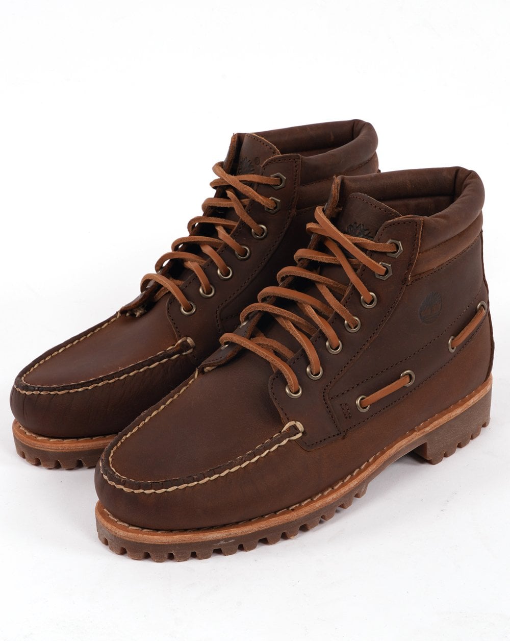 Timberland Authentic 7-Ösen-Chukka-Stiefel Mittelbraun