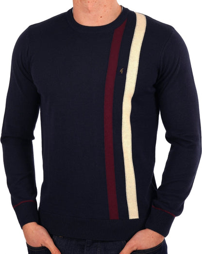 Gabicci Vintage Capone Rundhalspullover, Marineblau