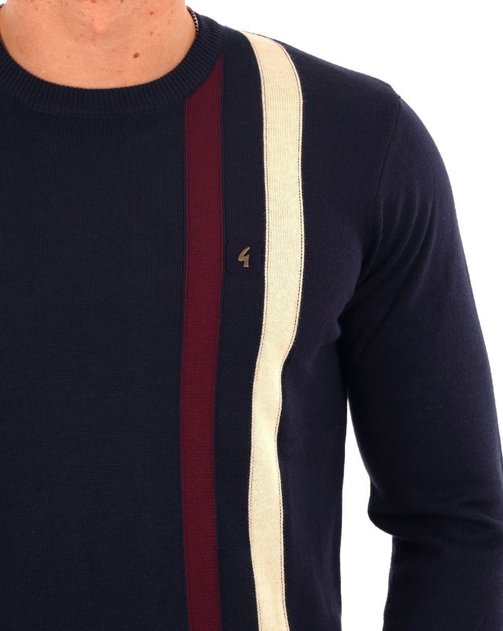 Gabicci Vintage Capone Rundhalspullover, Marineblau