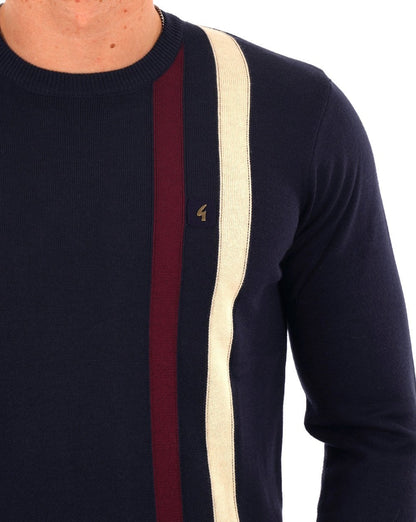 Gabicci Vintage Capone Rundhalspullover, Marineblau