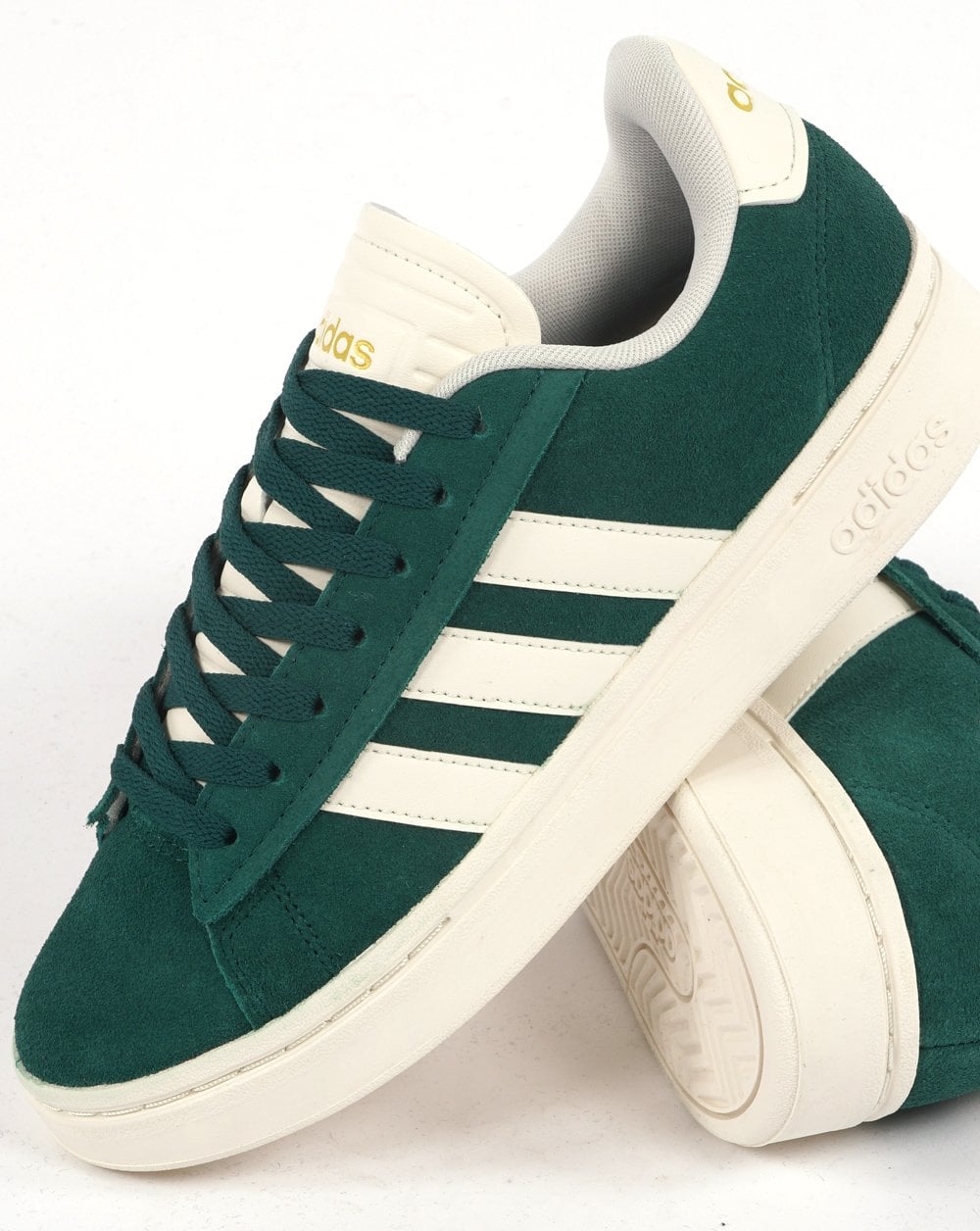 Adidas Grand Court Sneakers Collegiate Grün/Weiß