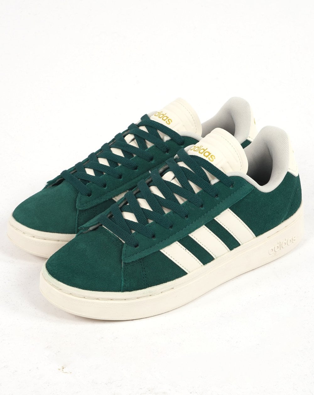Adidas Grand Court Trainers Collegiate Green/White