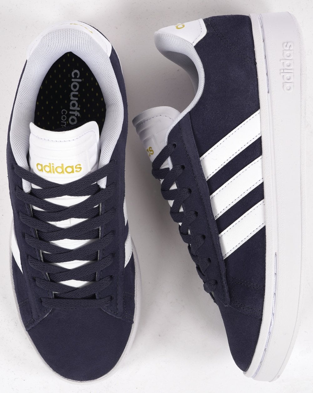Adidas Grand Court Sneakers Shadow Navy/Weiß