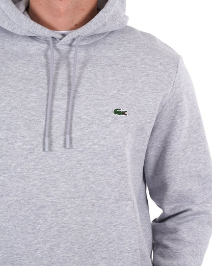 Lacoste Kapuzenpullover Silber Chine