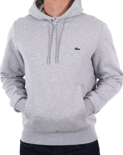 Lacoste Kapuzenpullover Silber Chine