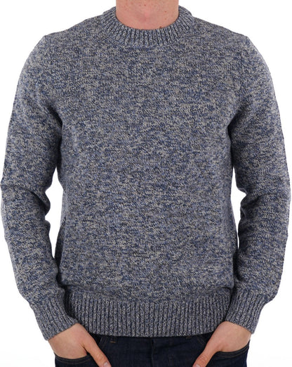 Barbour Atley Rundhalsstrick Blau