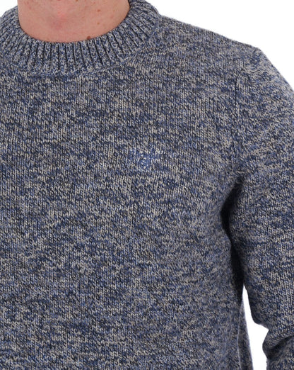 Barbour Atley Rundhalsstrick Blau