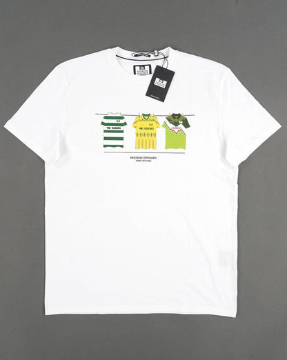 Weekend Offender Celtic T-Shirt Weiß/Grün