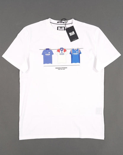 Weekend Offender Rangers T-Shirt Weiß/Blau