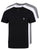 Luke 3 Pack T Shirts Black/Grey/White