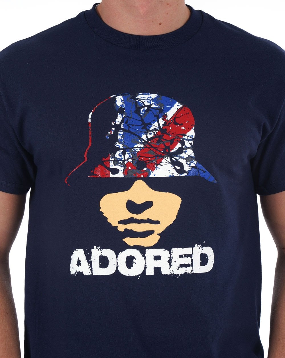 80s Casuals - Roses Reni Bucket Hat T-Shirt Marineblau